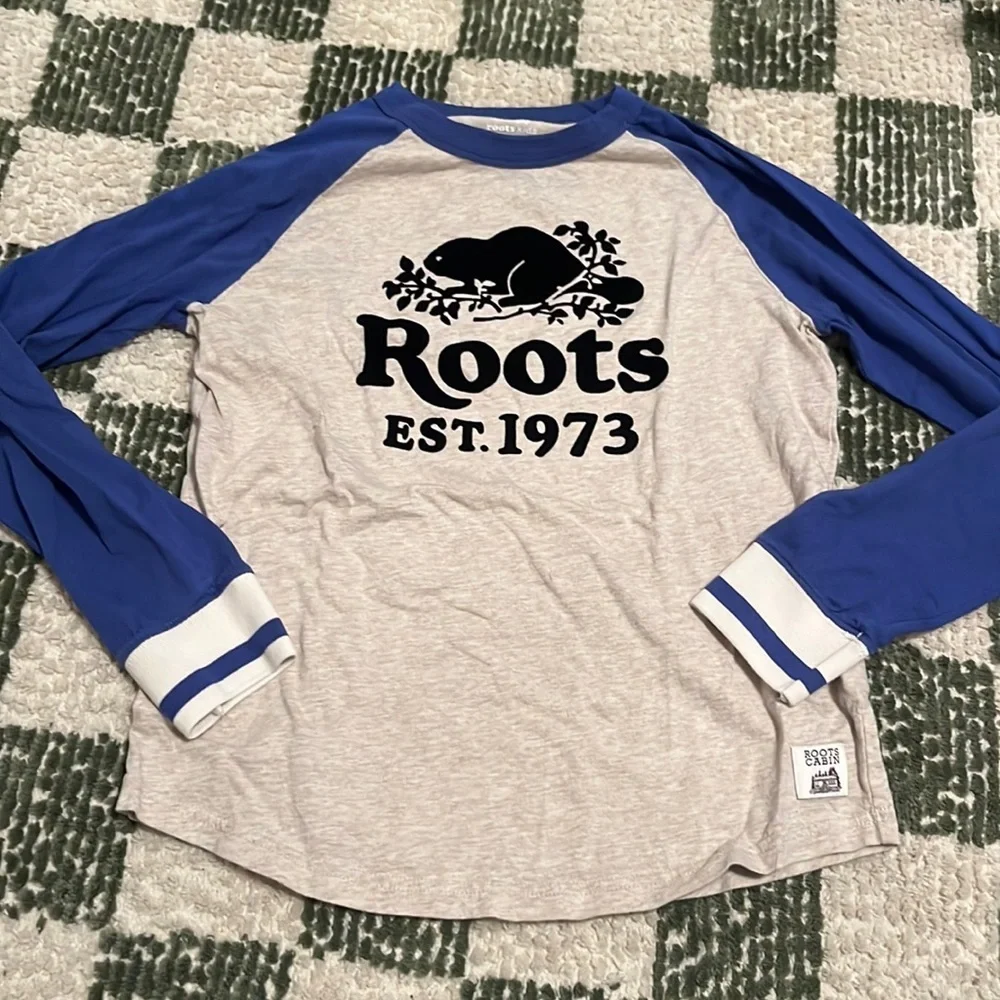 Roots kids baseball long sleeve T-shirt